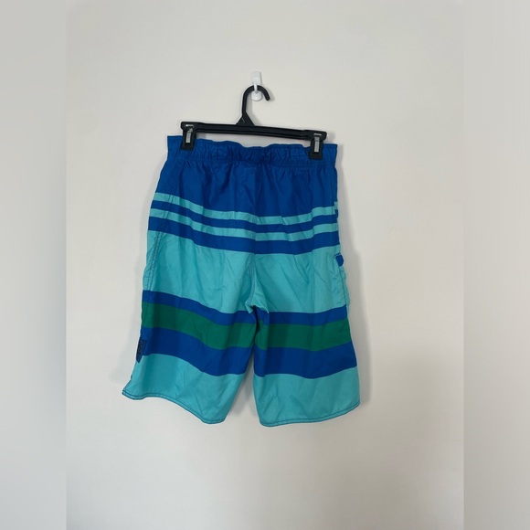 Striped Summer Board Shorts - Picture 2 of 3